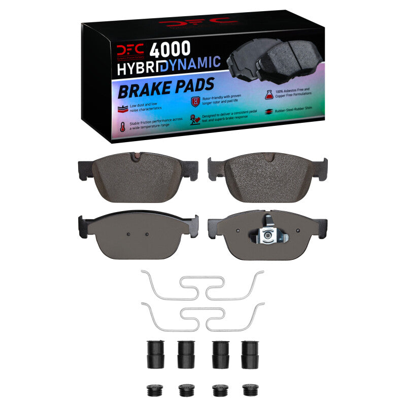 DFC 16-24 Polestar Polestar 2 Front 4000 HybriDynamic Brake Pads and Hardware Kit