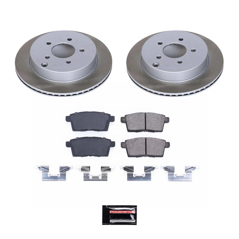 PowerStop Power Stop 07-10 Lincoln MKX Rear Semi-Coated Rotor Kit