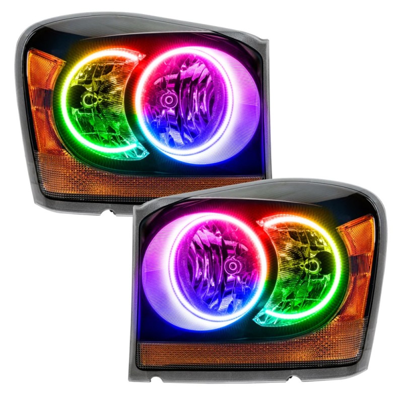 ORACLE Lighting Oracle 04-06 Dodge Durango SMD HL - Black - ColorSHIFT w/ BC1 Controller