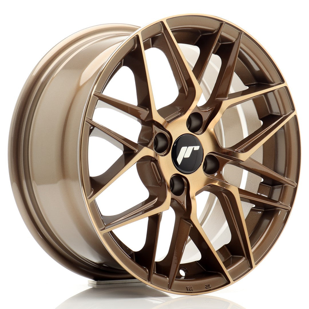 JR Wheels JR2815704H2567BZP - JR28 15x7 ET25 4x100 Platinum Bronze