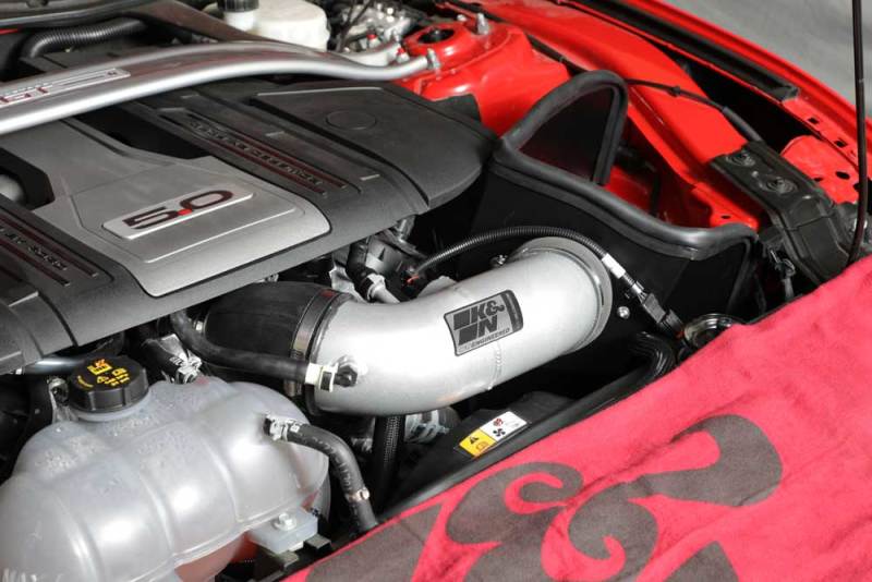K&N Engineering K&N 2018 Ford Mustang GT V8 5.0L F/I Typhoon Air Intake