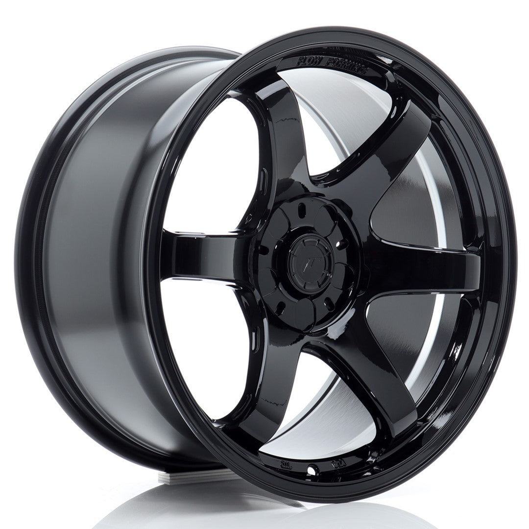JR Wheels SL031895F25X2072GB - SL03 18x9,5 ET20-38 5H BLANK Gloss Black