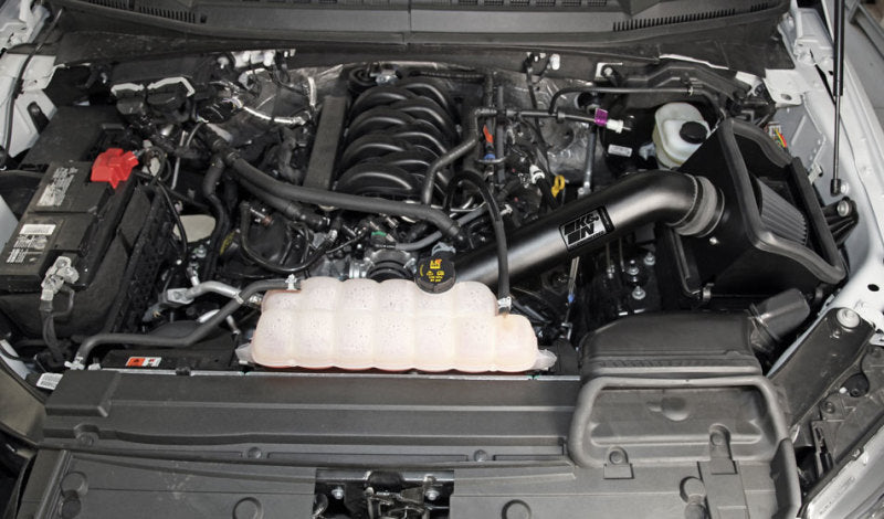 K&N Engineering K&N 2015 Ford F150 5.0L V8 Blackhawk Performance Intake Kit