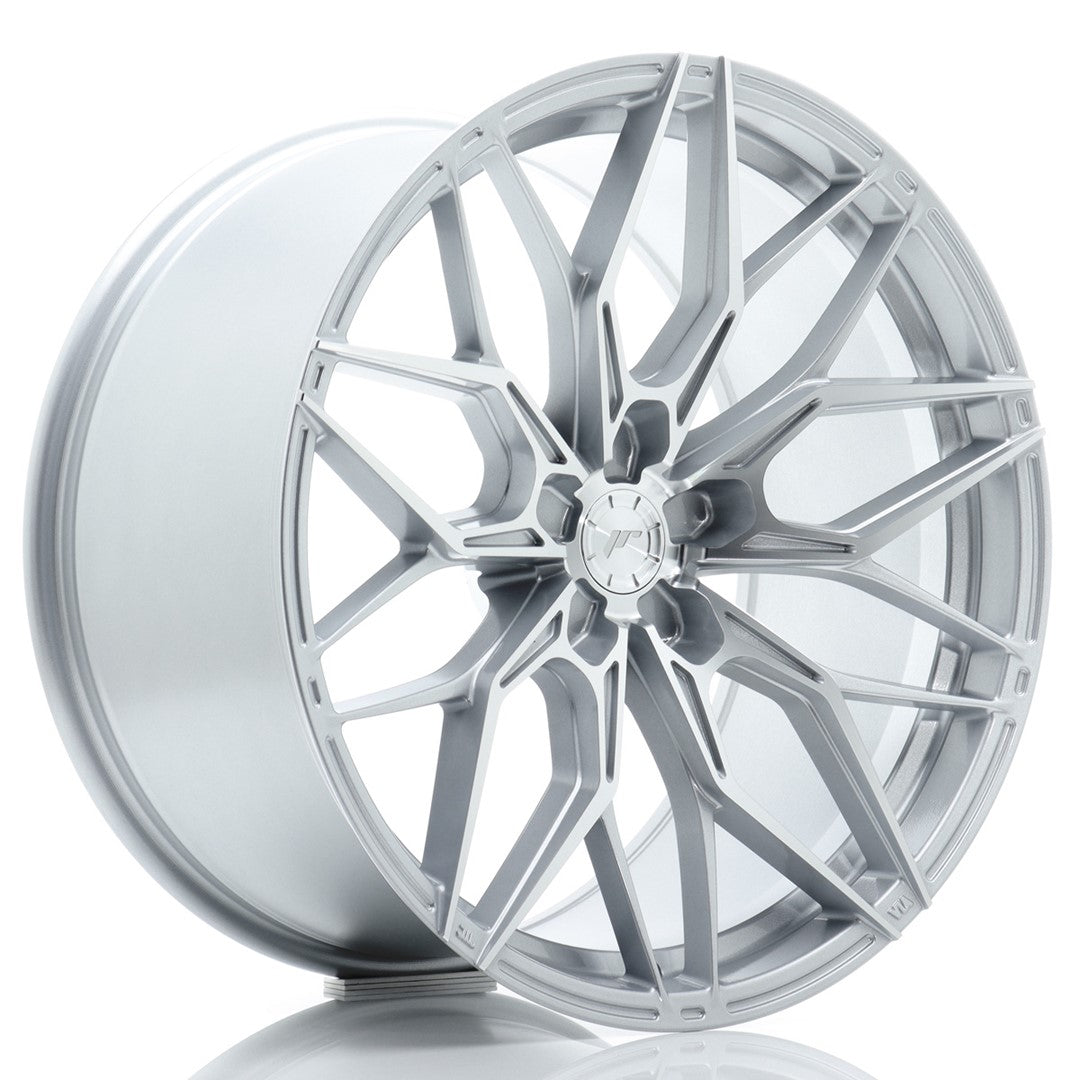 JR Wheels JR4620105F35X1572SM - JR46 20x10,5 ET15-35 5H BLANK Silver w/ Machined Face