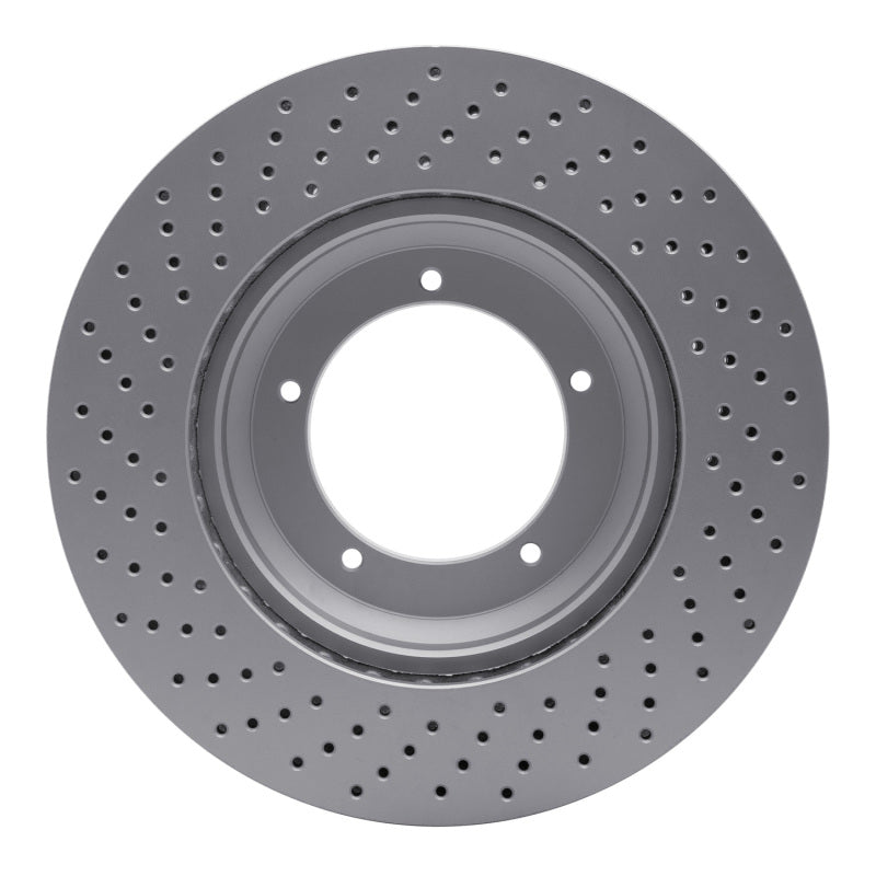 DFC 82-89 Porsche 911 Right Front Drilled GeoSPEC Coated Rotor