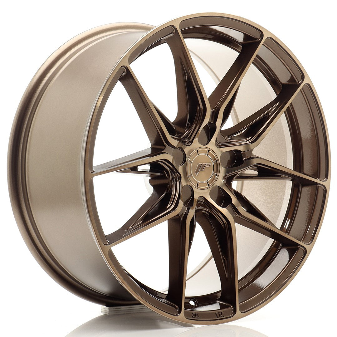 JR Wheels JR441880F15X2072BZP - JR44 18x8 ET20-42 5H BLANK Platinum Bronze