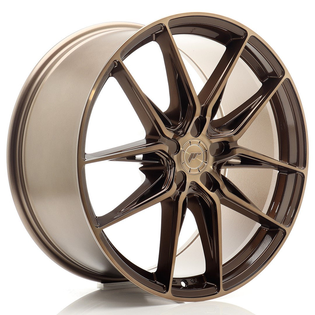 JR Wheels JR442080F15X2072BZP - JR44 20x8 ET20-40 5H BLANK Platinum Bronze