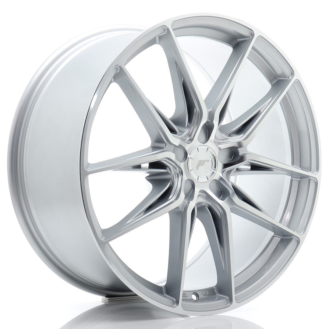 JR Wheels JR442095F15X2072SM - JR44 20x9,5 ET20-57 5H BLANK Silver w/ Machined Face