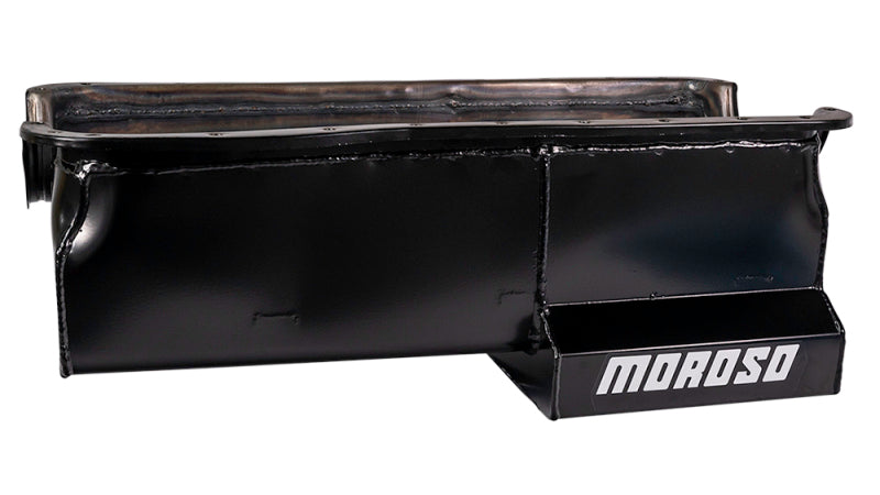 Moroso Ford 429-460 (w/Rear Sump) Wet Sump 7qt 8.5in Steel Oil Pan
