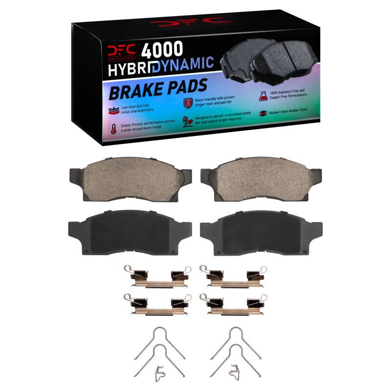 R1 Concepts R1 91-91 Toyota MR2 Front Semi Met Pads & Hardware Kit
