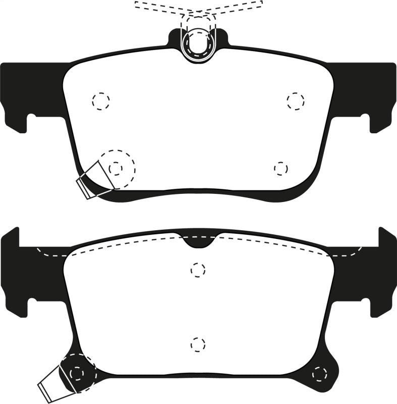 EBC 2016+ Buick Envision 2.0L Turbo Greenstuff Rear Brake Pads