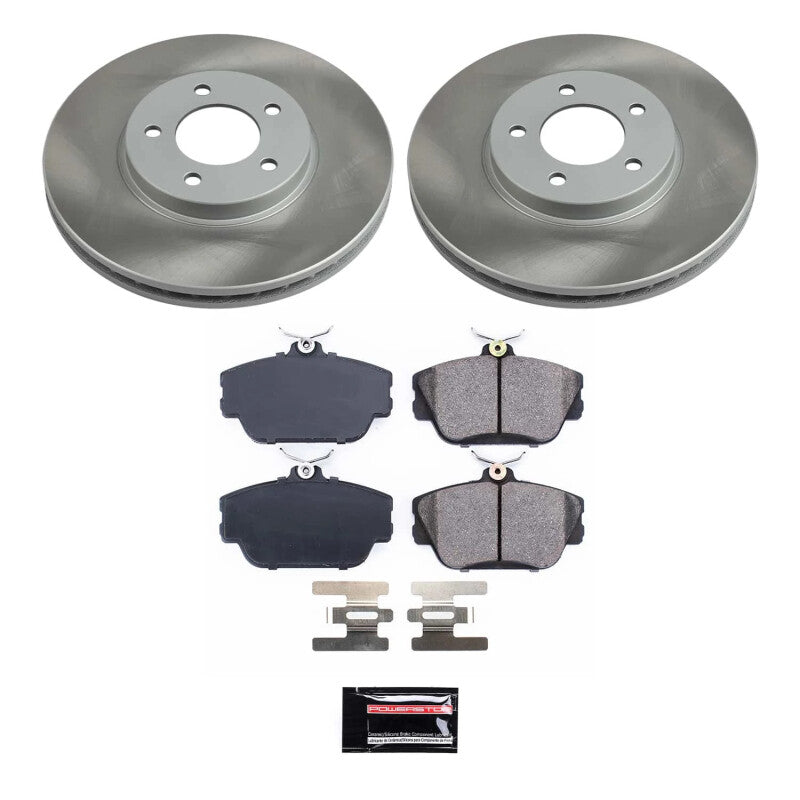 PowerStop Power Stop 01-05 Mercury Sable Front Semi-Coated Rotor Kit