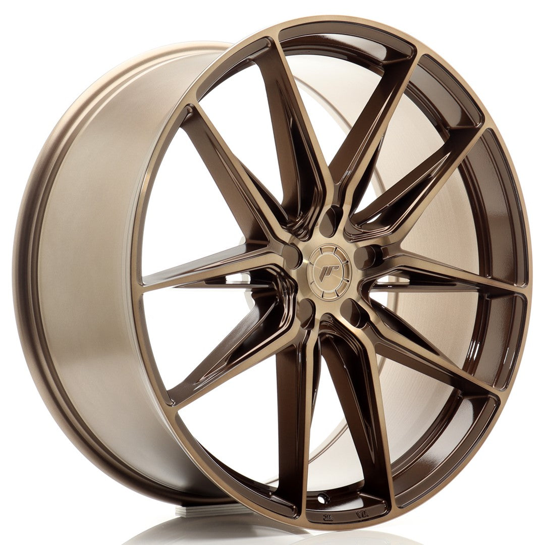 JR Wheels JR442210F15X2074BZP - JR44 22x10 ET20-46 5H BLANK Platinum Bronze