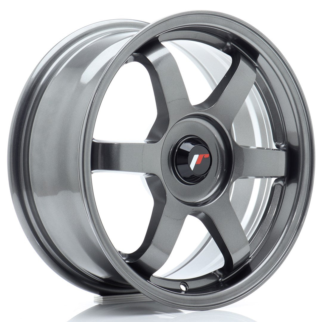 JR Wheels JR31670XX2567GM1 - JR3 16x7 ET25-40 BLANK Gun Metal