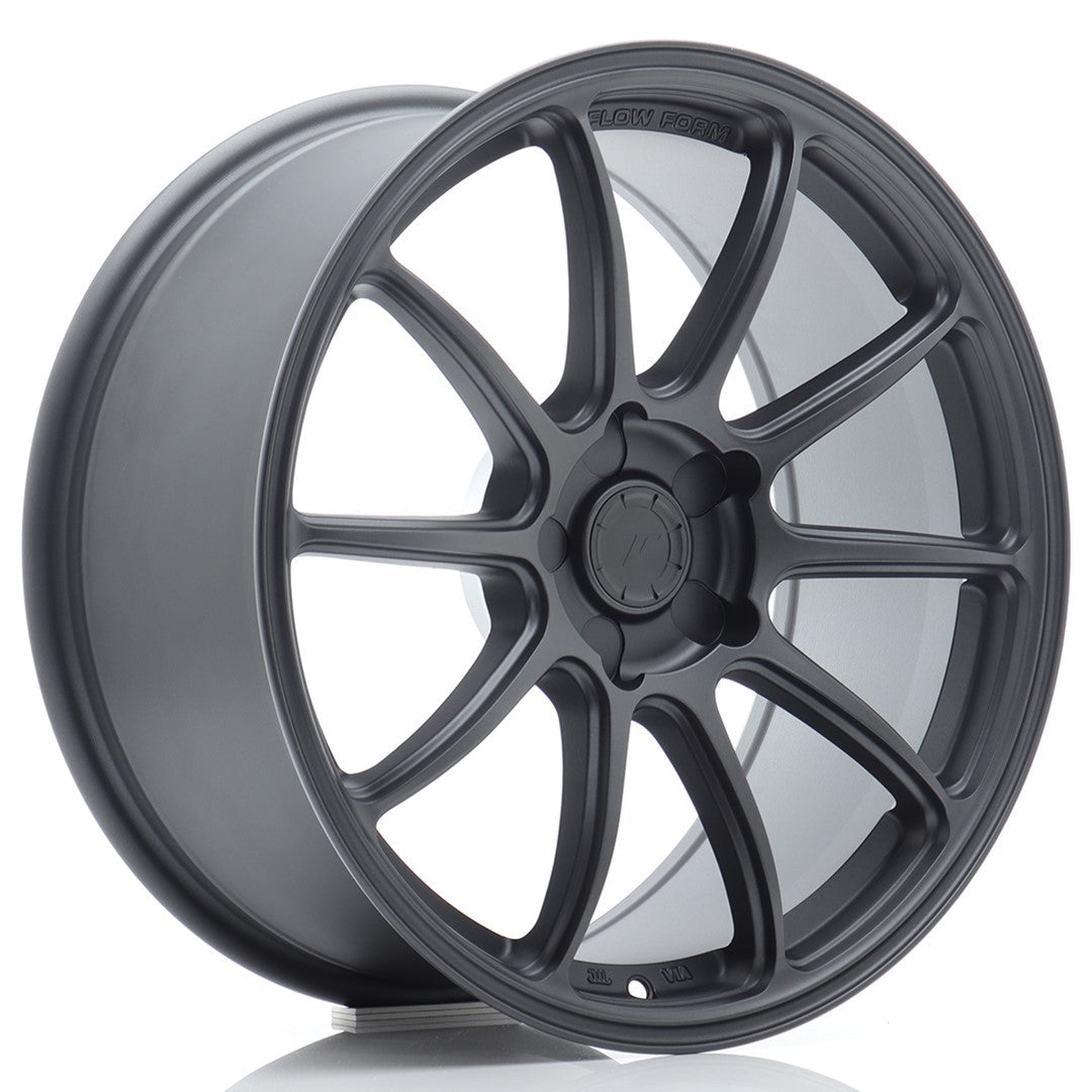 JR Wheels SL041880F15X2072MGM - SL04 18x8 ET20-35 5H BLANK Matt Gun Metal