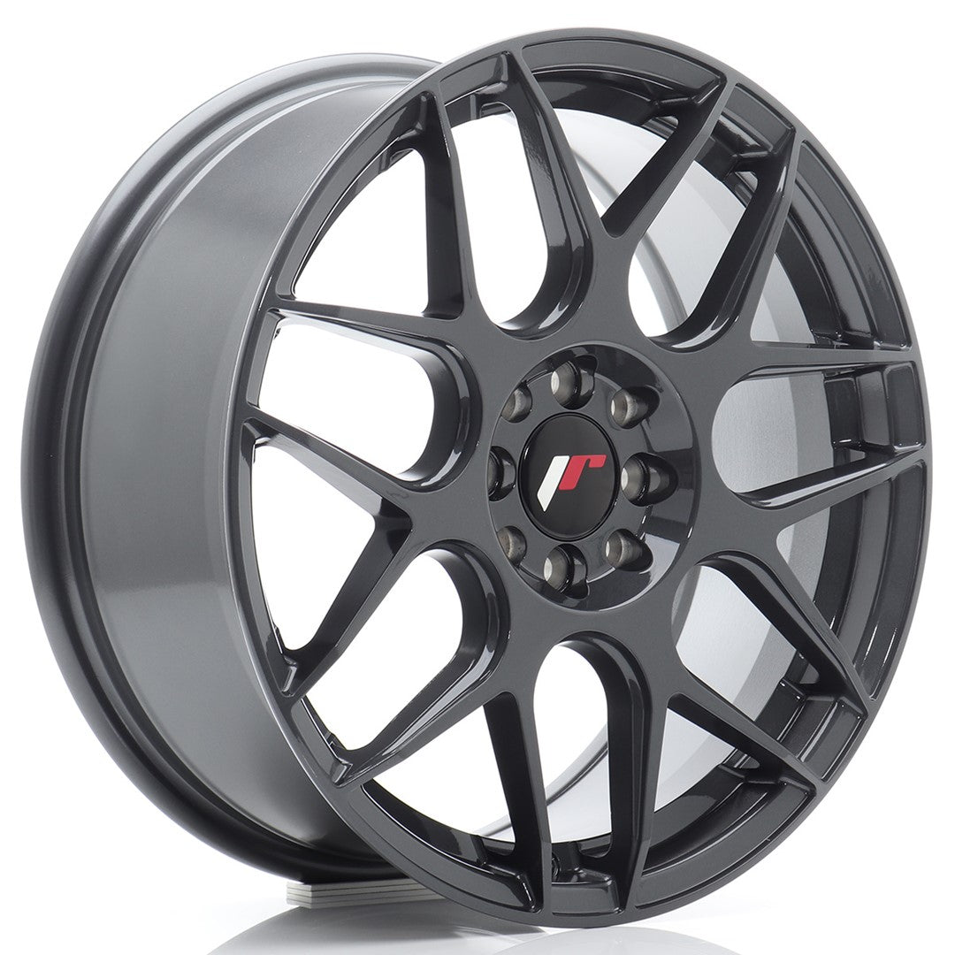 JR Wheels JR181770F154067HG1 - JR18 17x7 ET40 5x100/114 Hyper Gray