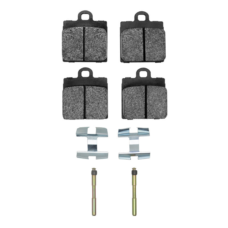 DFC 66-70 Volkswagen Karmann Ghia Front 5000 Advanced Semi Metallic Brake Pads and Hardware Kit