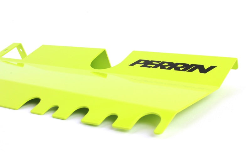 Perrin Performance PERRIN 15-21 Subaru WRX/STI Radiator Shroud (Without OEM Intake Scoop) - Neon Yellow