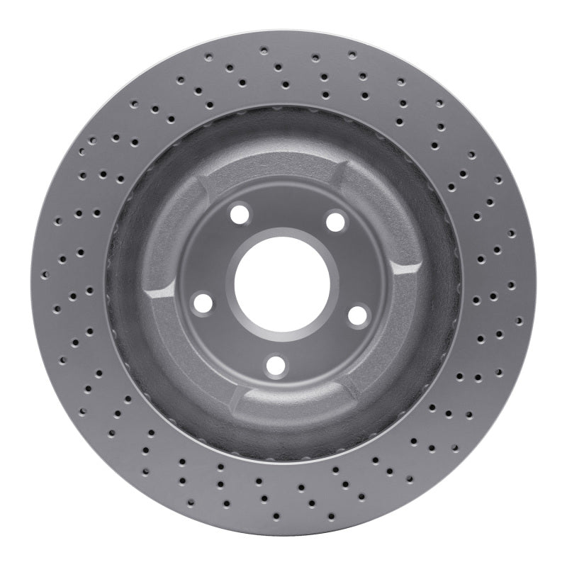DFC 06-13 Chevrolet Corvette Front Drilled GeoSPEC Coated Rotor