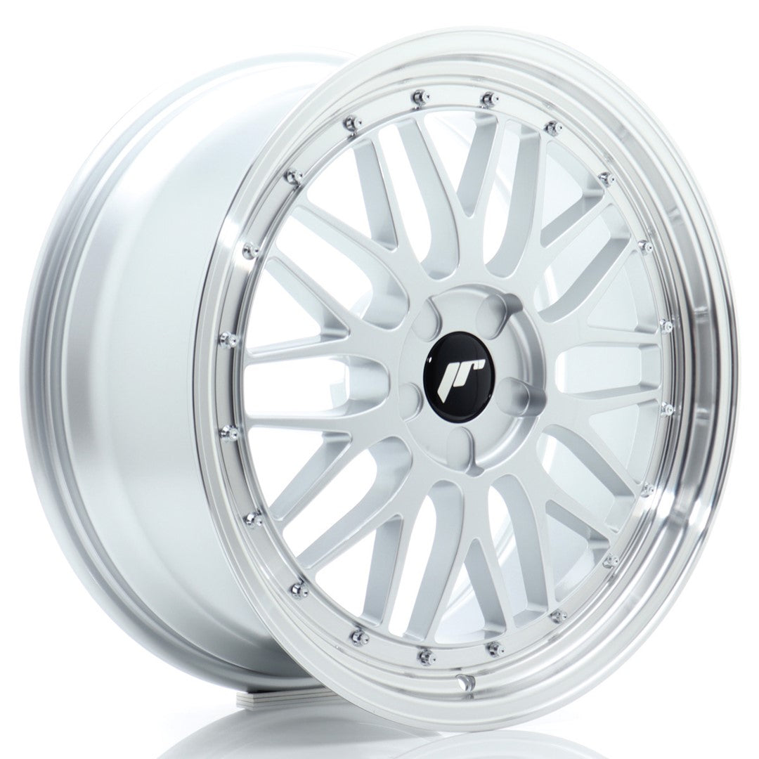 JR Wheels JR231980F15X2072HS2 - JR23 19x8 ET20-40 5H BLANK Hyper Silver w/ Machined Lip
