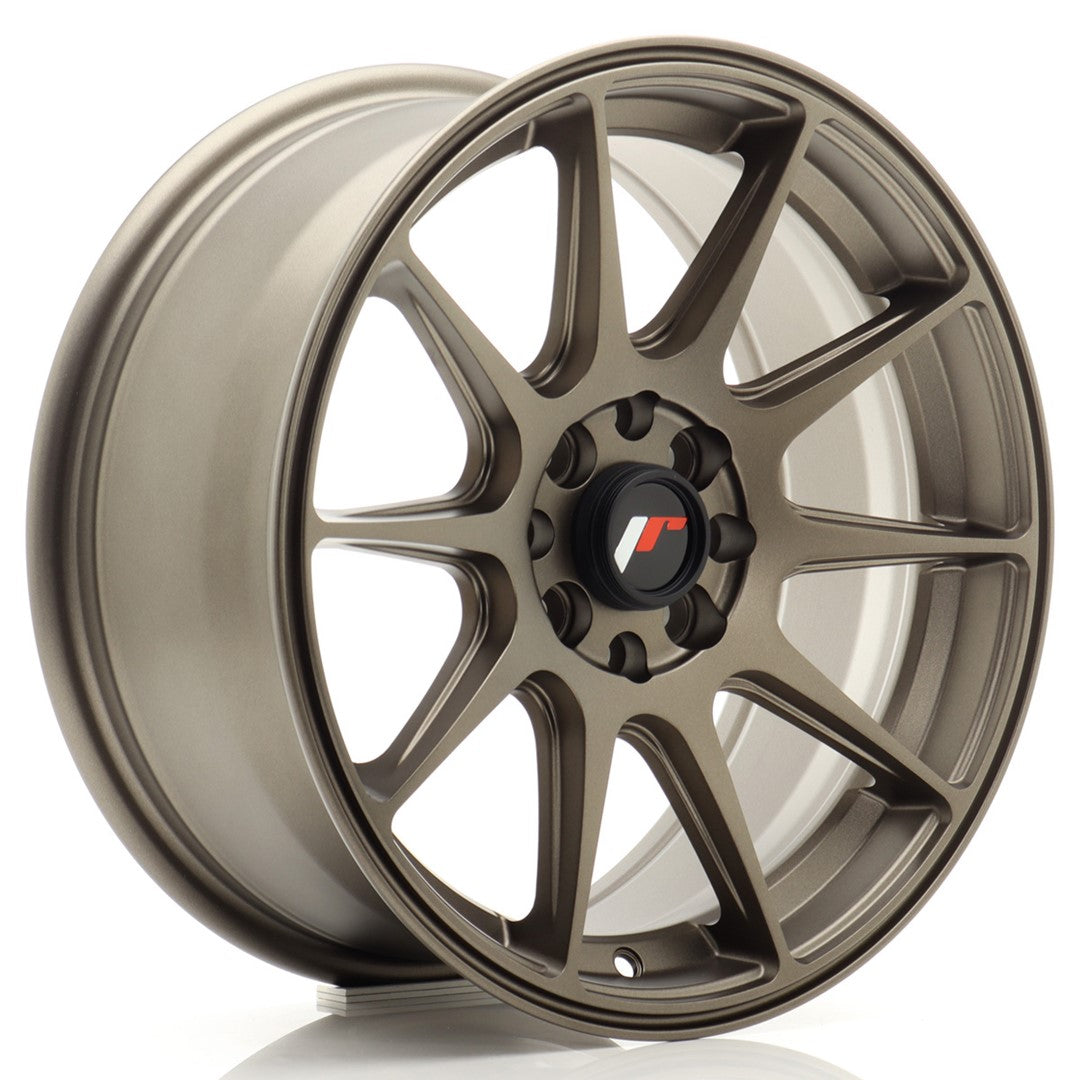 JR Wheels JR11167043067MBZ1 - JR11 16x7 ET30 4x100/114 Matt Bronze