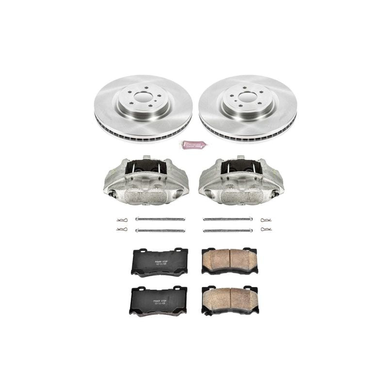 PowerStop Power Stop 09-19 Nissan 370Z Front Autospecialty Kit w/Cals