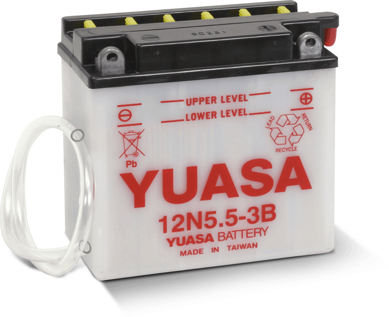 Yuasa Battery Yuasa 12N5.5-3B Conventional 12-Volt Battery