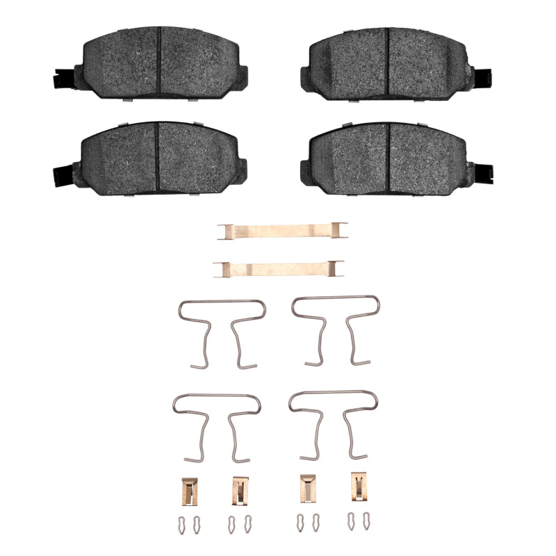 R1 Concepts R1 76-82 Honda Accord Hatchback Front Ceramic Pads & Hardware Kit