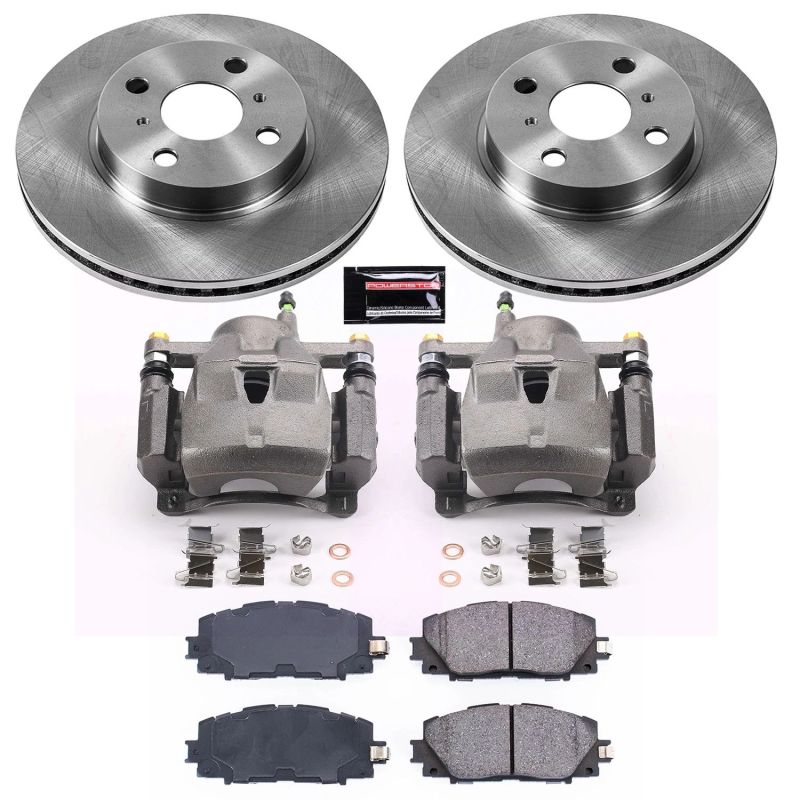 PowerStop Power Stop 2013 Scion iQ Front Autospecialty Brake Kit w/Calipers
