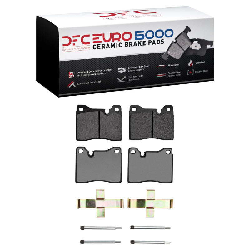 DFC 76-76 BMW 530I Front Euro 5000 Ceramic Brake Pads and Hardware Kit