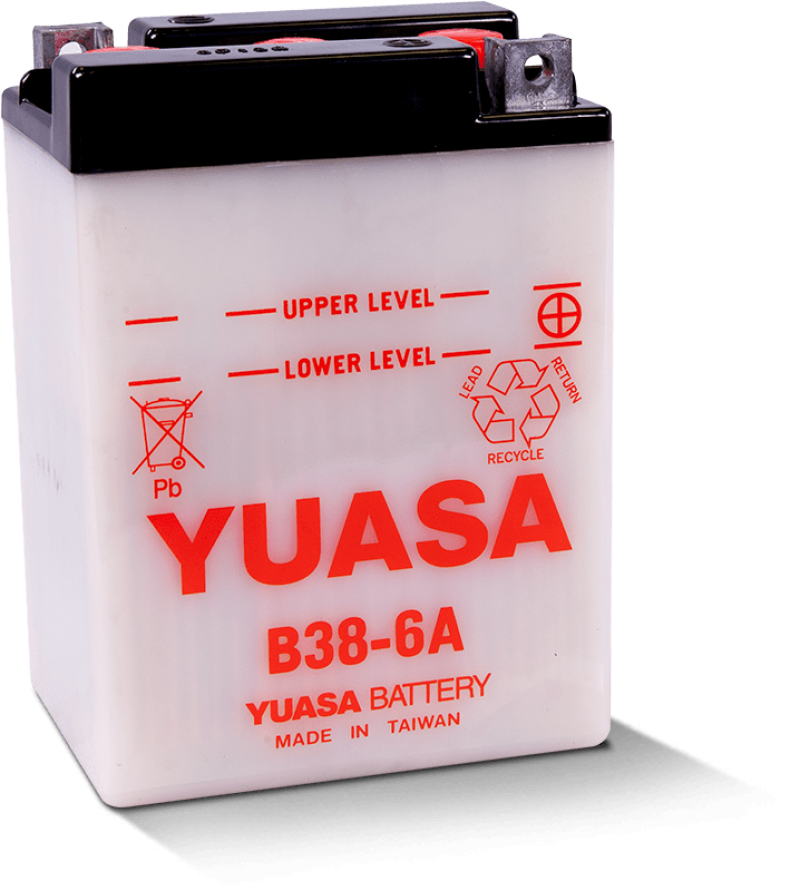 Yuasa Battery Yuasa B38-6A Conventional 6-Volt Battery