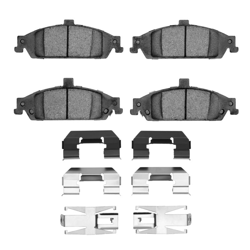 R1 Concepts R1 1997-2005 Chevrolet Classic Front R1 Ceramic Pads & Hardware Kit