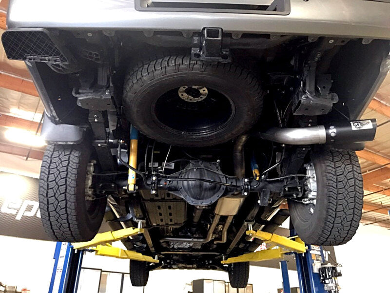 aFe MACHForce XP Exhausts Cat-Back SS-409 Nissan Titan XD 16-19 V8-5.6L - Polished Tip