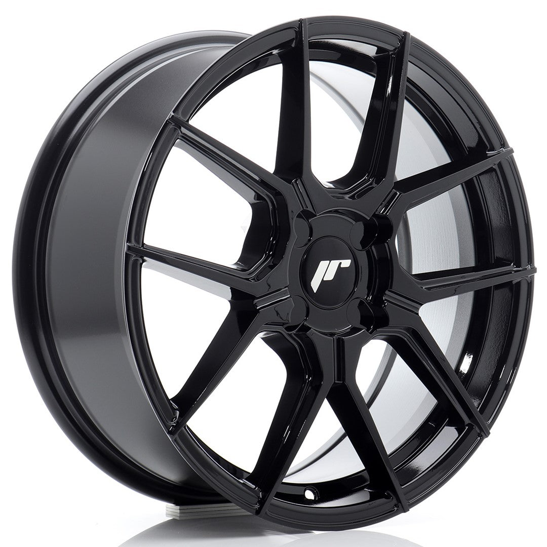 JR Wheels JR301770F14X2067GB1 - JR30 17x7 ET20-40 4H BLANK Gloss Black