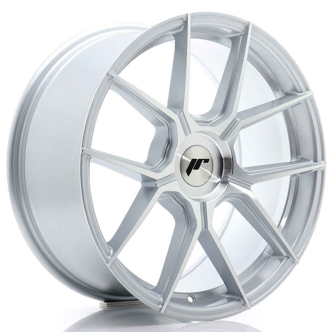 JR Wheels JR301885F1XX2072SM1 - JR30 18x8,5 ET20-45 BLANK Silver Machined Face