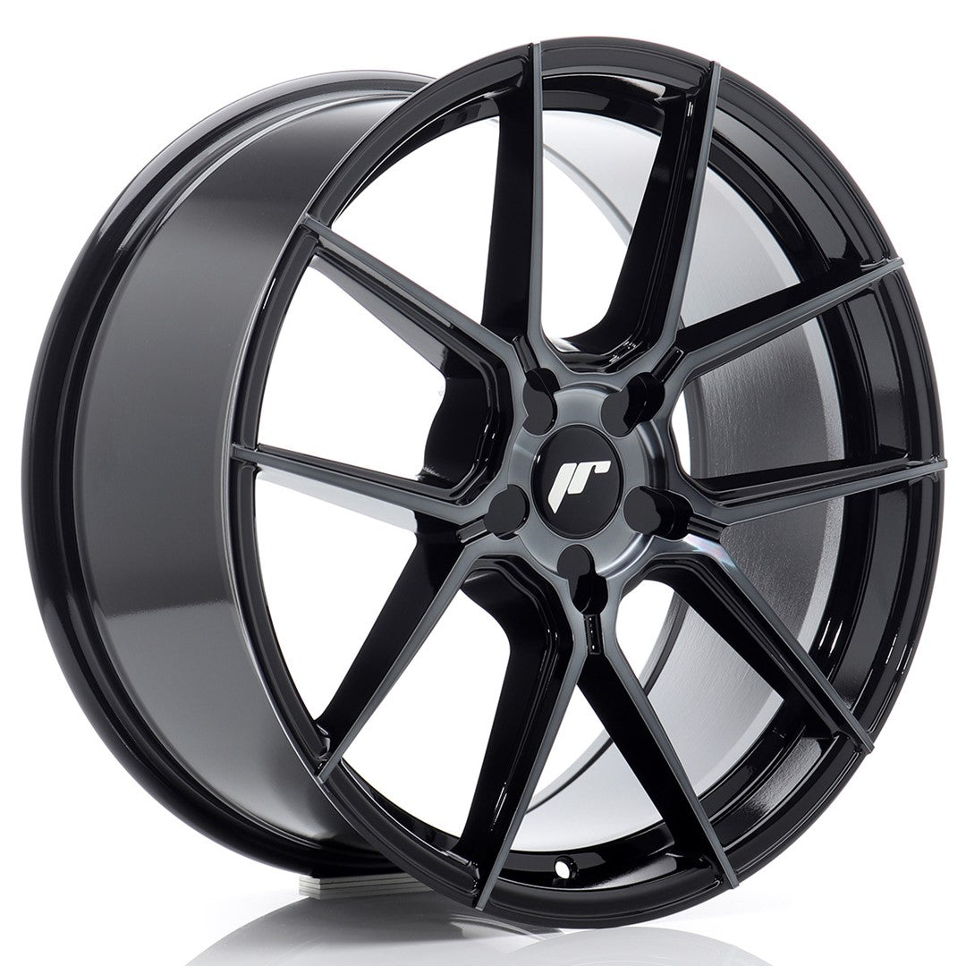 JR Wheels JR301985F15X2072BMTF - JR30 19x8,5 ET20-45 5H BLANK Black Machined w/ Tinted Face