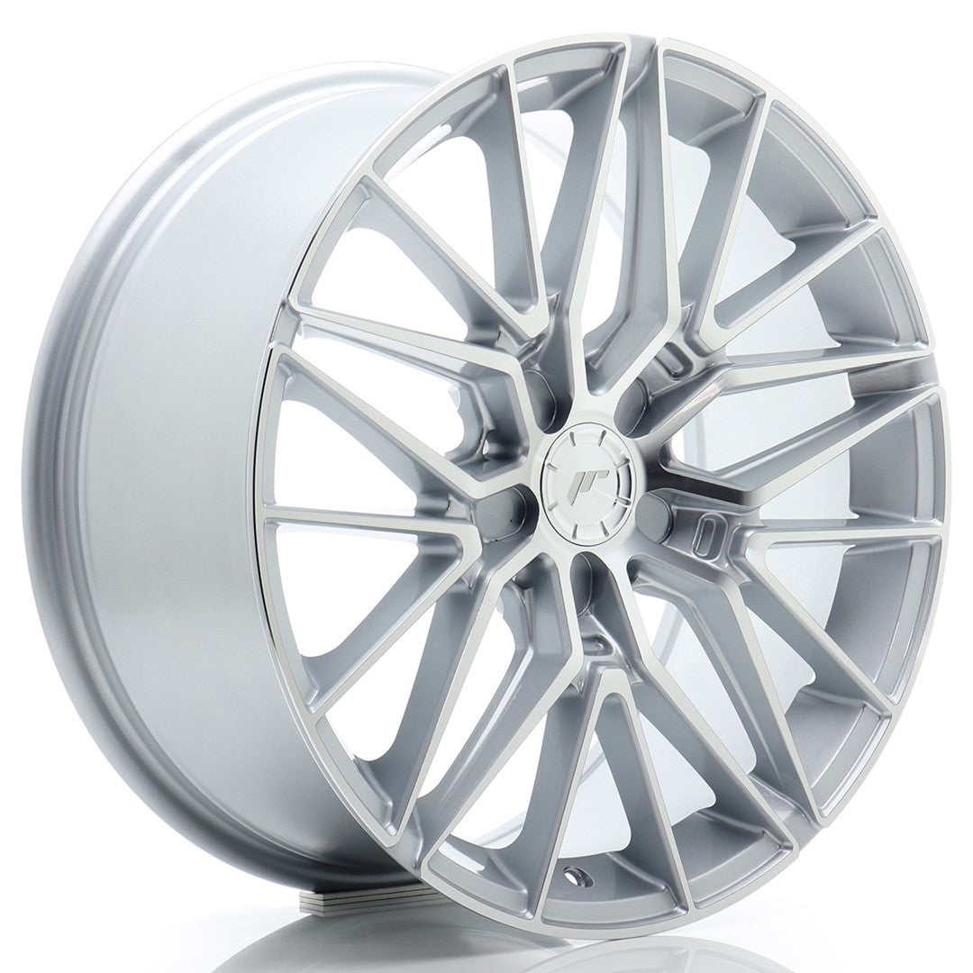 JR Wheels JR381880F15L4272SM1 - JR38 18x8 ET42 5x112 Silver Machined