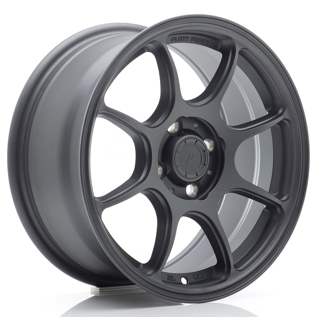 JR Wheels SL041570F14H3867MGM - SL04 15x7 ET38 4x100 Matt Gun Metal