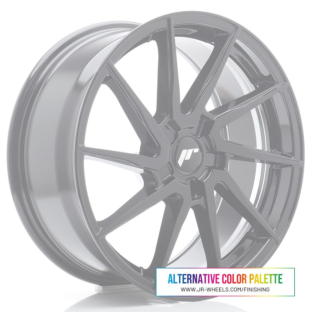 JR Wheels JR361880F15X2072CF - JR36 18x8 ET20-45 5H BLANK Custom Finish
