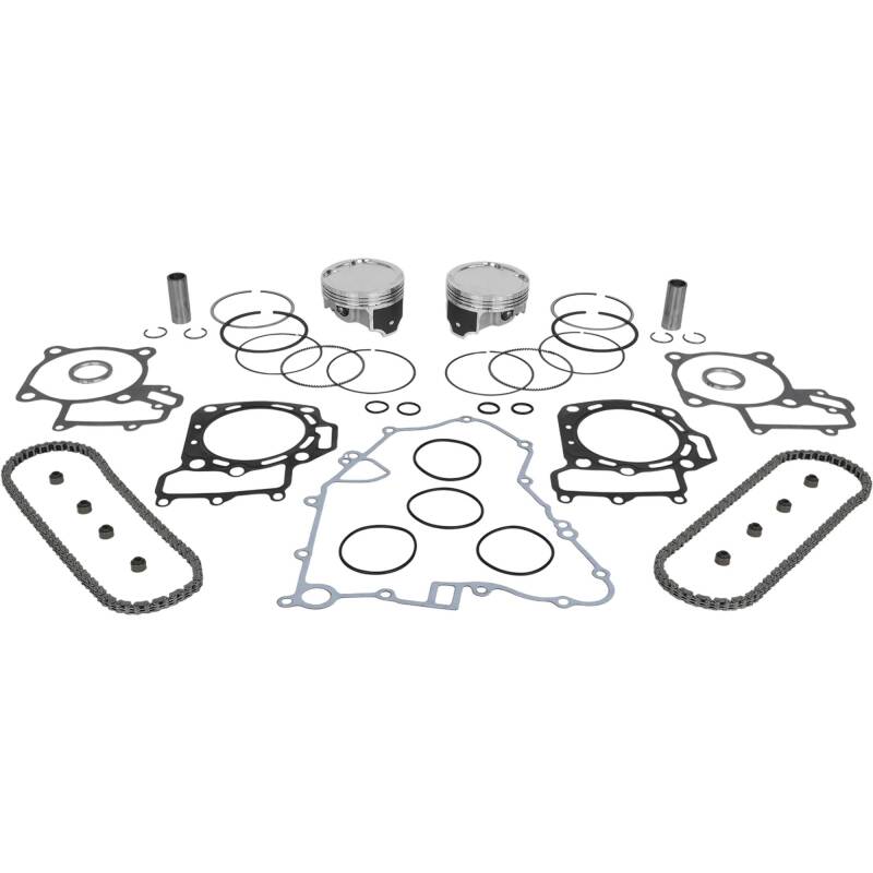 Vertex Pistons Vertex Piston 08-13 Kawasaki KRF 750 Teryx 4x4 750cc Replica Top End Piston Kit; 8.8:1 Kit