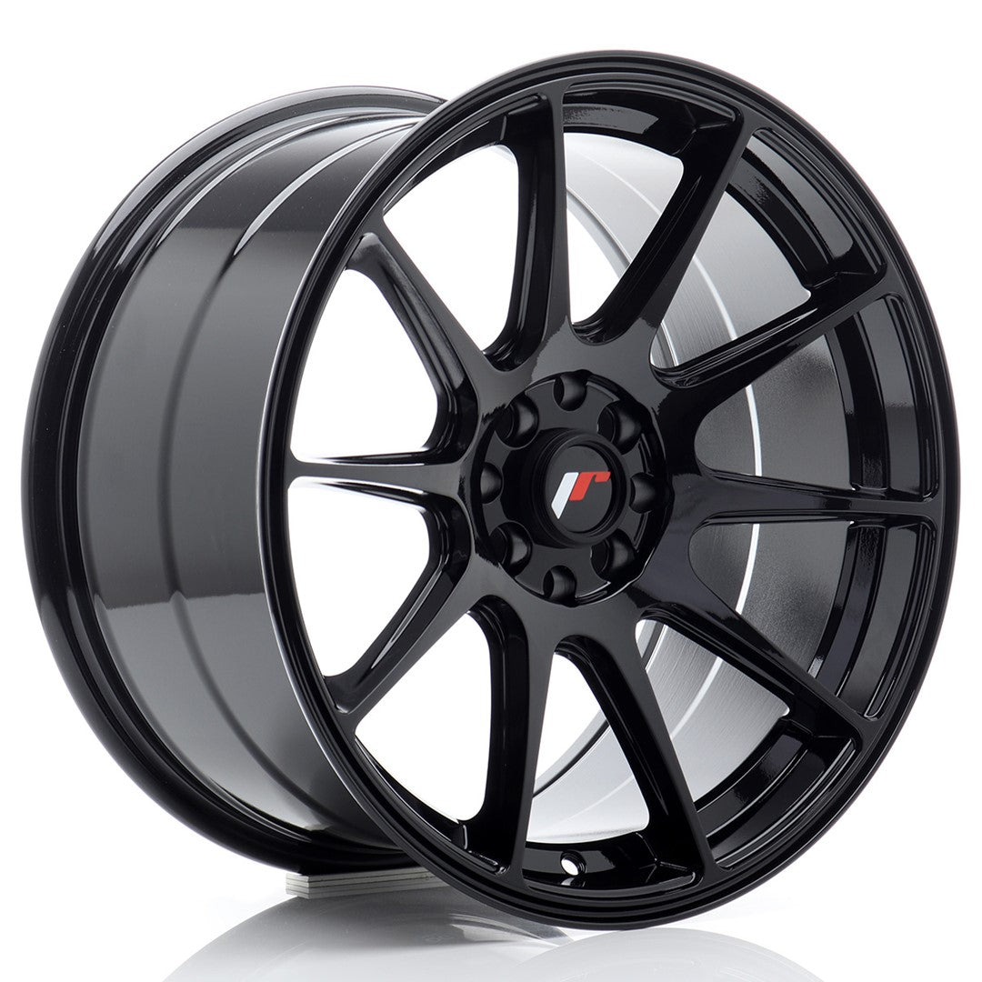 JR Wheels JR11179042067GB1 - JR11 17x9 ET20 4x100/114 Gloss Black