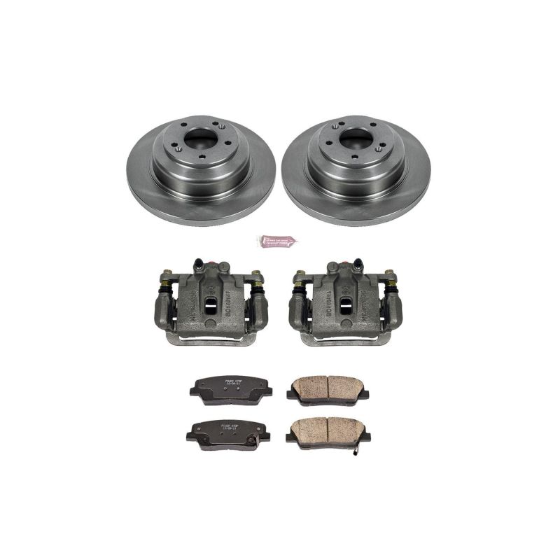 PowerStop Power Stop 10-16 Hyundai Genesis Coupe Rear Autospecialty Brake Kit w/Calipers