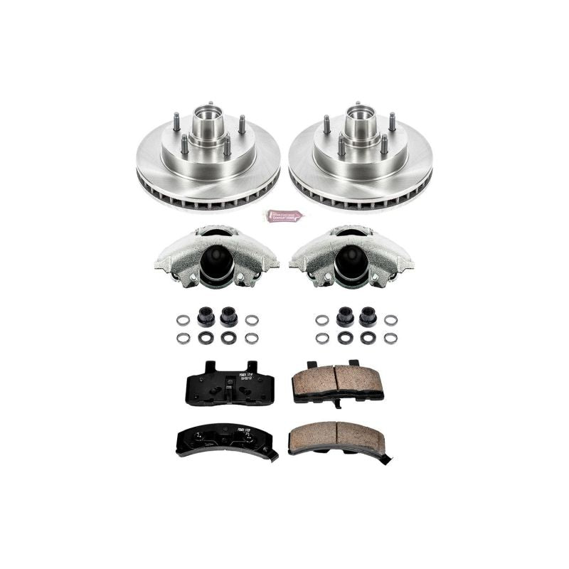 PowerStop Power Stop 94-99 Dodge Ram 1500 Front Autospecialty Kit w/Cals