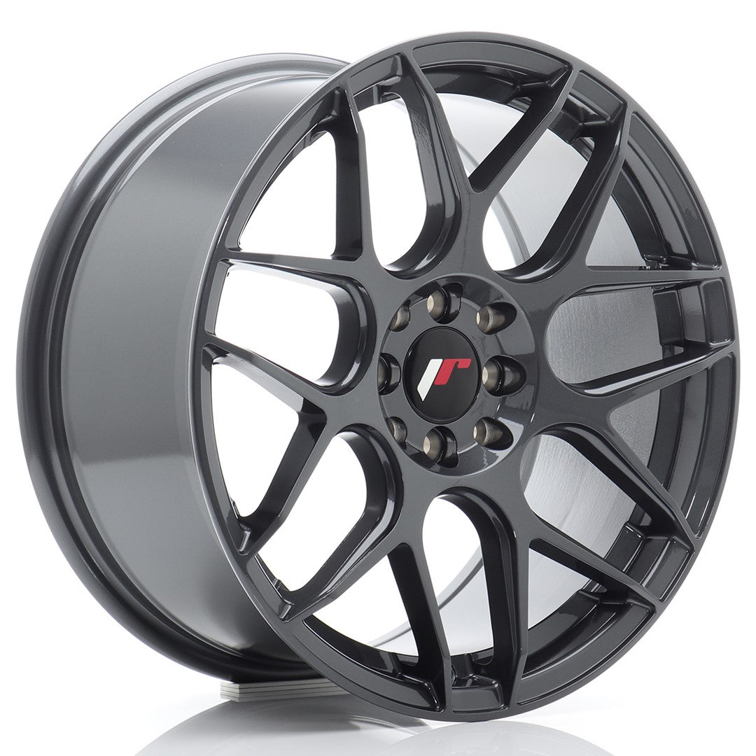JR Wheels JR181780F253567HG1 - JR18 17x8 ET35 5x100/114 Hyper Gray