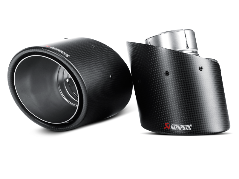 Akrapovic Akrapovic 09-16 Volkswagen Scirocco R Tail Pipe Set (Carbon)