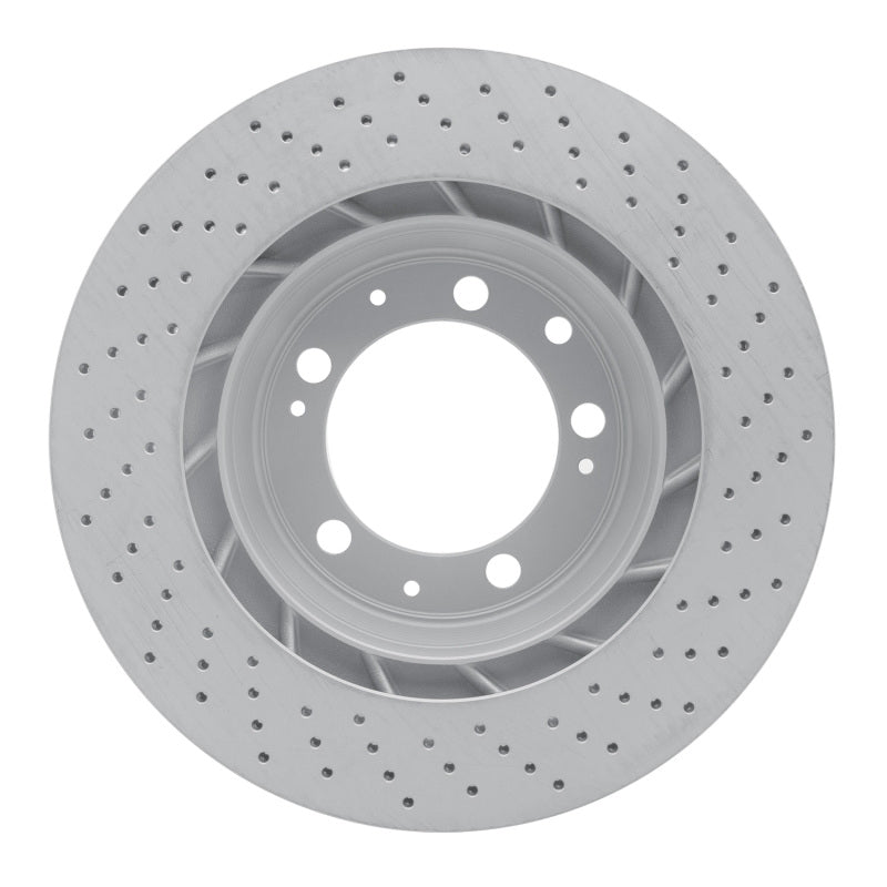 DFC 98-98 Porsche 911 Left Rear Drilled Hi-Carbon Alloy Geomet Coated Rotor
