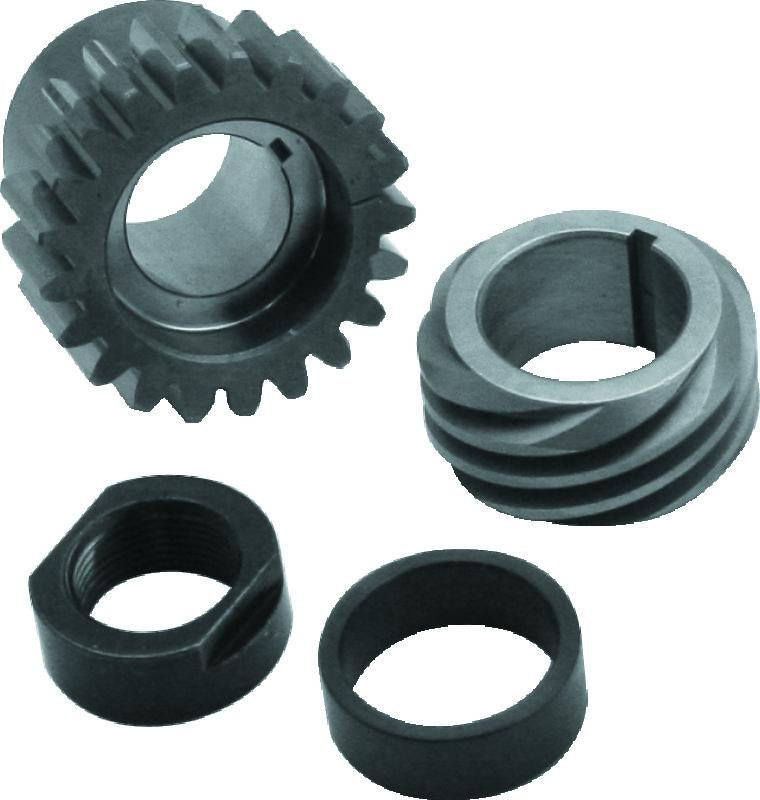 S&S Cycle 1990+ BT Pinion Shaft Conversion Gear Kit - Red