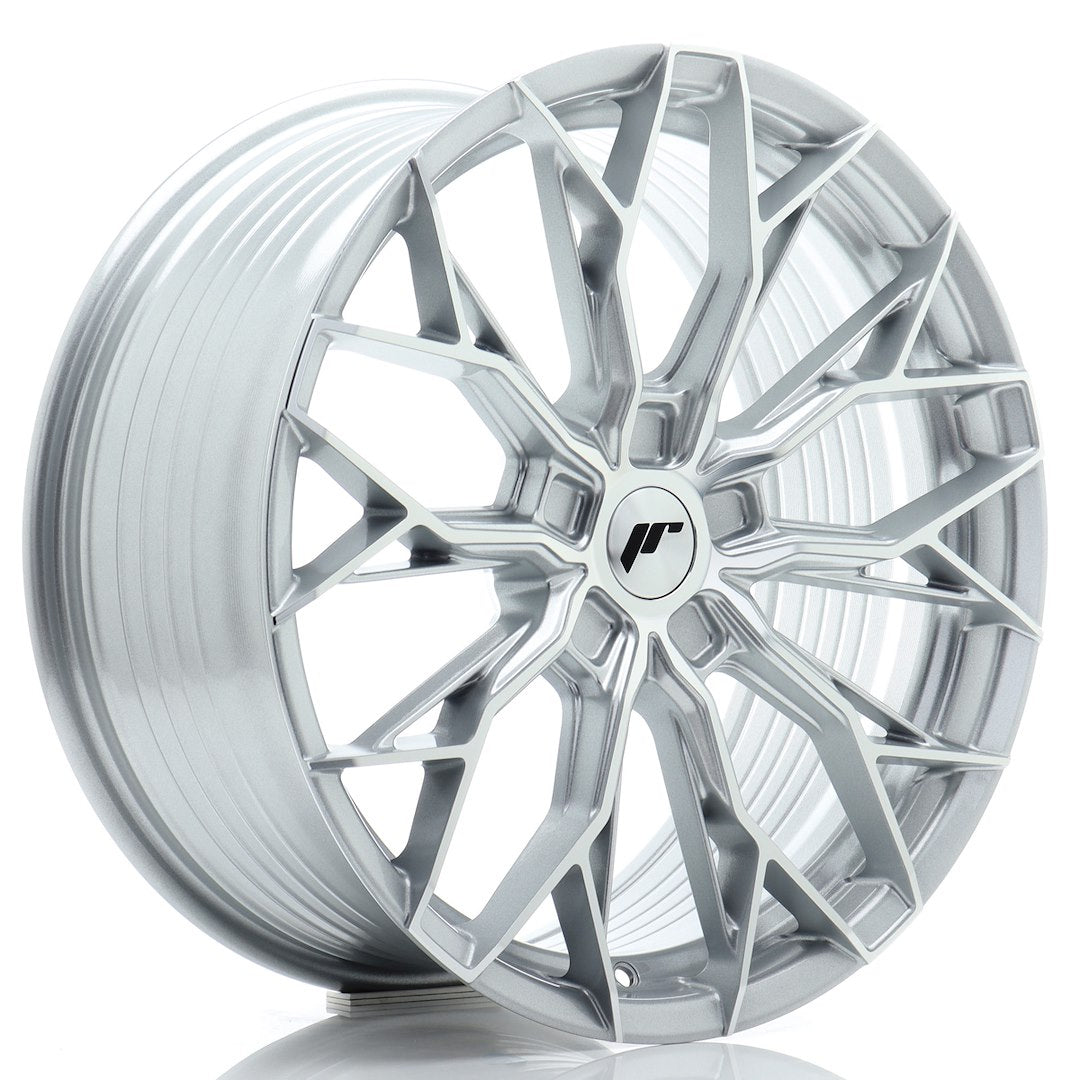 JR Wheels JR491980F15X2072SM - JR49 19x8 ET20-40 5H BLANK Silver Machined Face