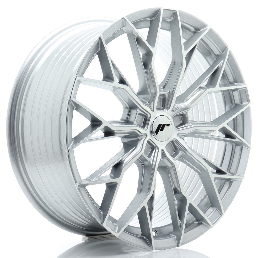 JR Wheels JR492090F15X2072SM - JR49 20x9 ET20-51 5H BLANK Silver w/ Machined Face