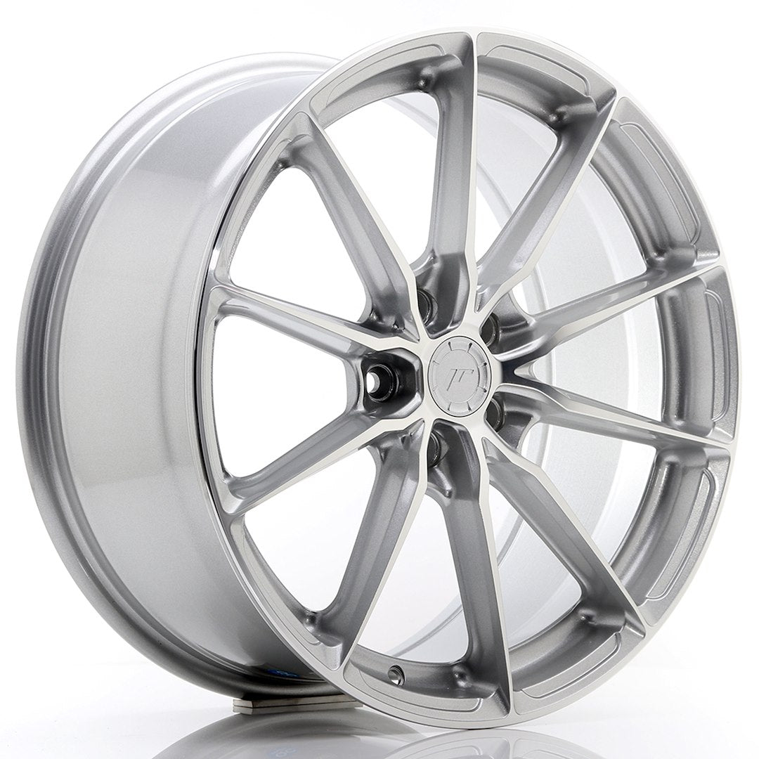 JR Wheels JR3719855I3572SM - JR37 19x8,5 ET35 5x120 Silver Machined Face